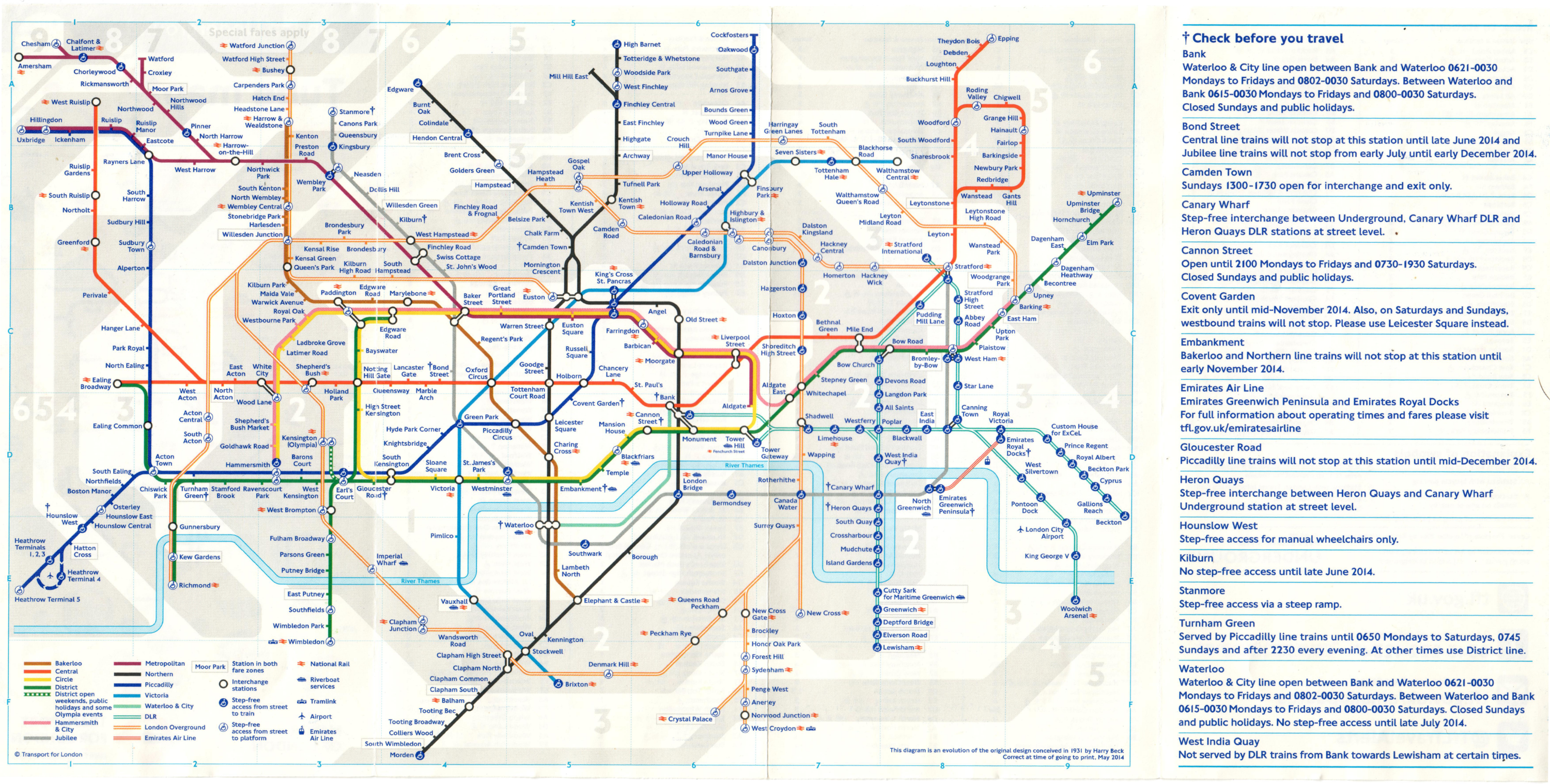 London Underground front